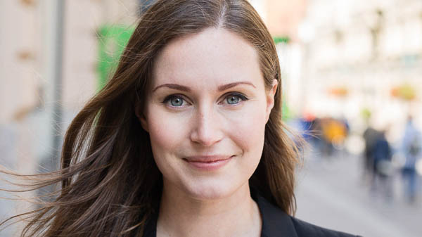 Pääministeri Marin.