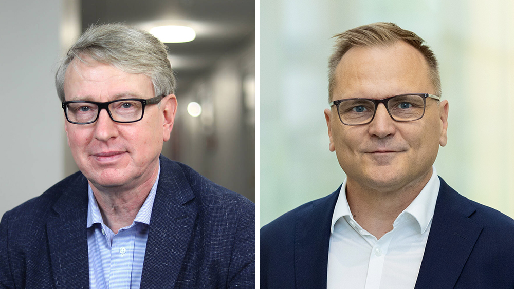 Neuvotteleva virkamies Mika Pikkarainen, TEM, ja osastopäällikkö Jan Blomberg, Itä-Suomen elinvoimakeskus