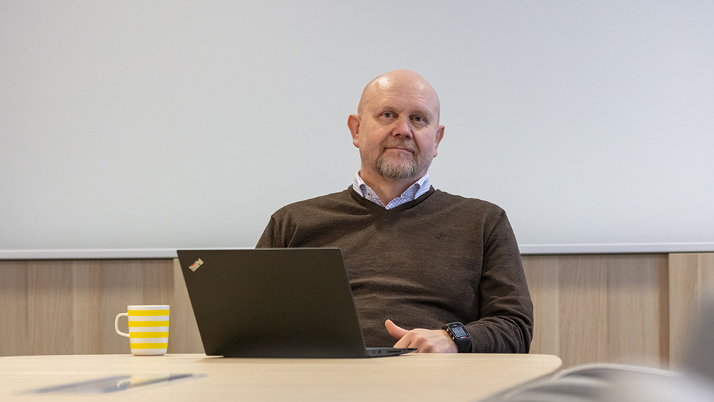 Heikki Heikkilä. Kuva: Jukka Vähälummukka