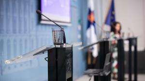 Työministeri Marttisen tiedotustilaisuus hankintalain uudistuksesta