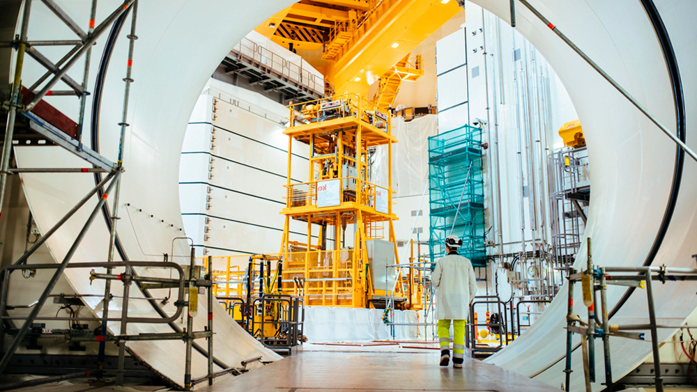 Ydinvoimalan sisäkuva