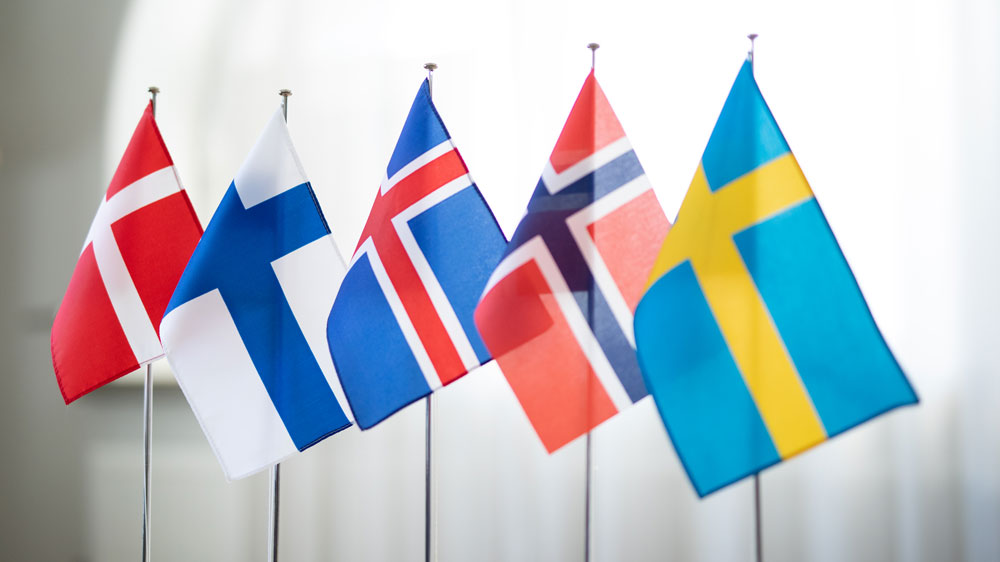 Pohjoismaiden liput