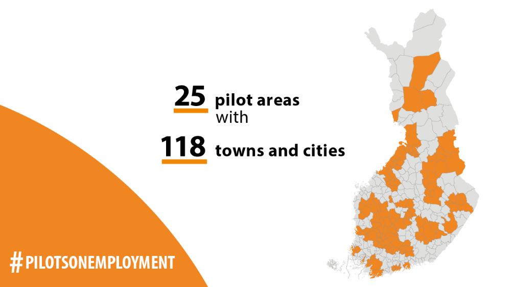 #PilotsOnEmployment: 25 pilot areas with 118 towns and cities