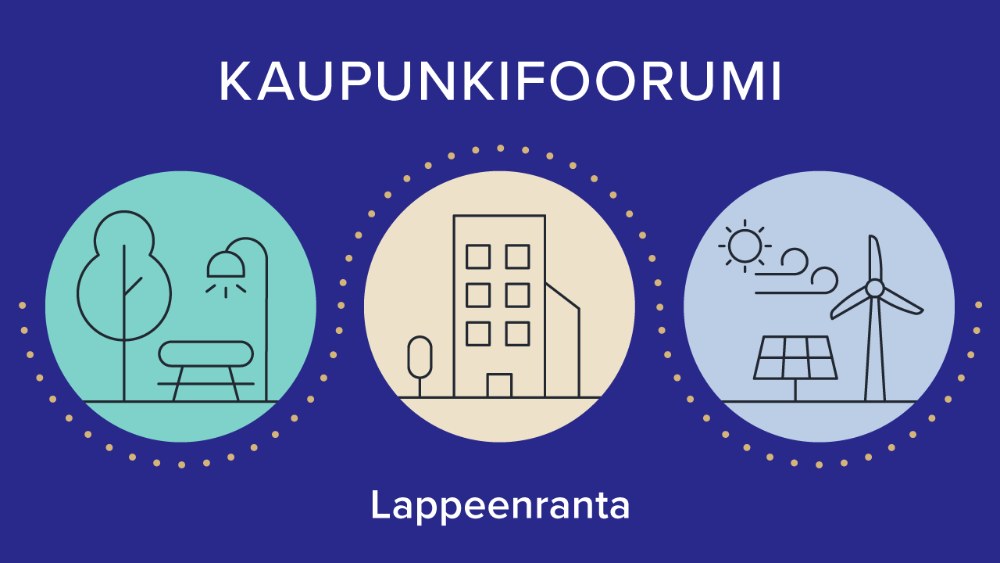 Kansallinen kaupunkifoorumi Lappeenrannassa 7.-8.10.2025
