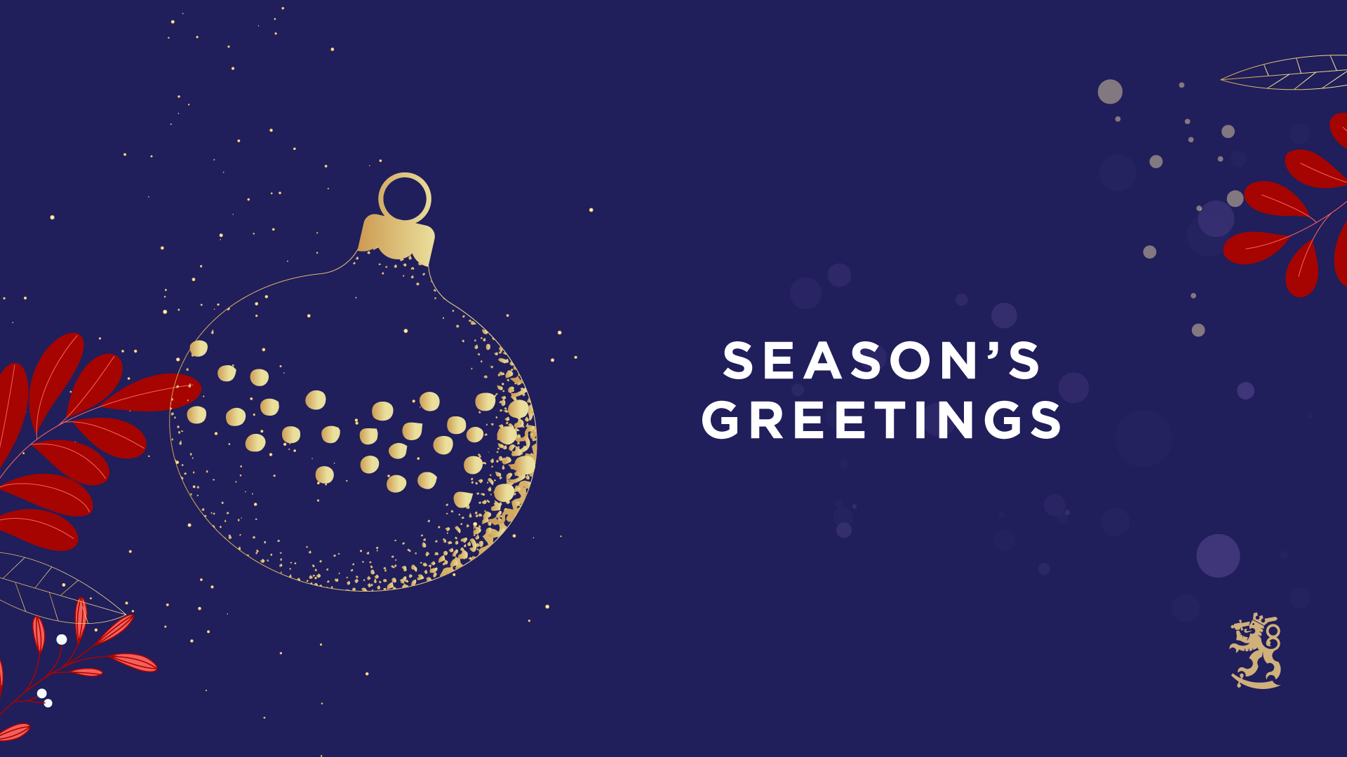 The Ministry of Economic Affairs and Employment of Finland wishes you a happy holiday season!