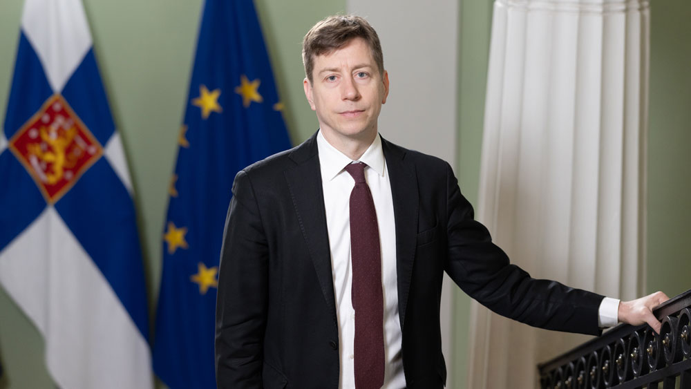 Näringsminister Sakari Puisto